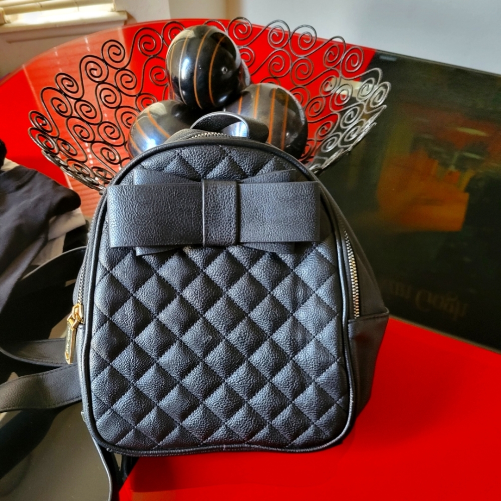Betsey johnson backpack purse